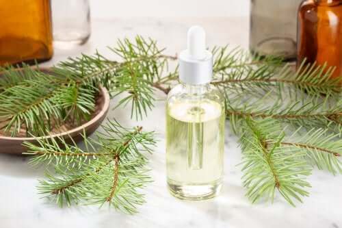 Etherische pijnboomolie om verkoudheid te verlichten