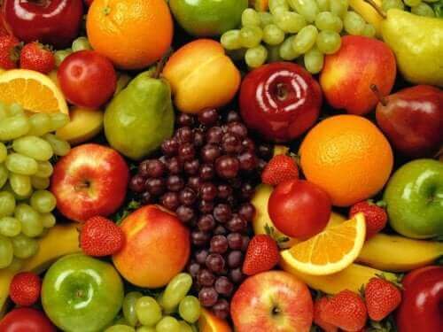Verschillende soorten fruit