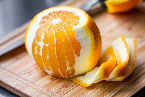 Gepelde sinaasappel