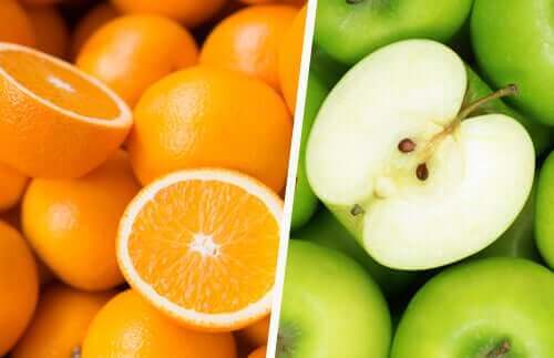 Sinaasappels en appels