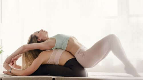 Oefening om te stretchen
