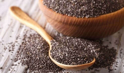 groene appelgelatine met chiazaad