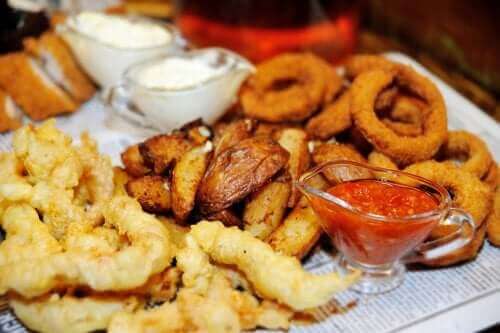 Vermijd gefrituurd voedsel