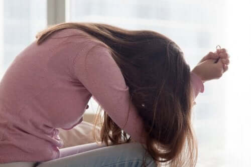 Vrouw ziet het niet meer zitten