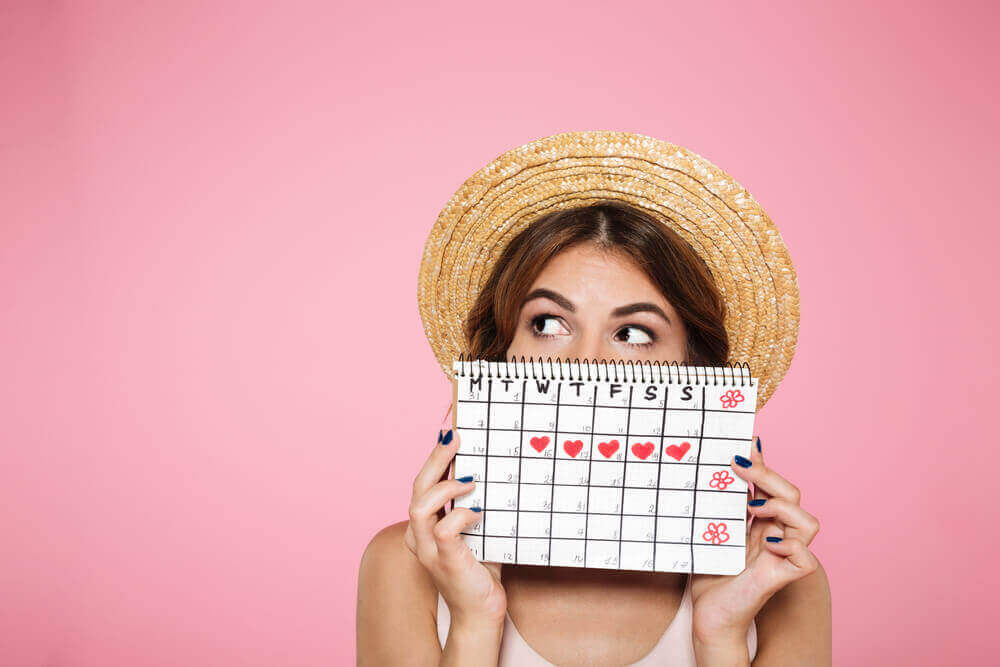 Kalender om vruchtbare dagen te weten