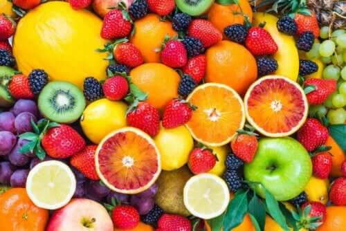 Verschillende soorten fruit