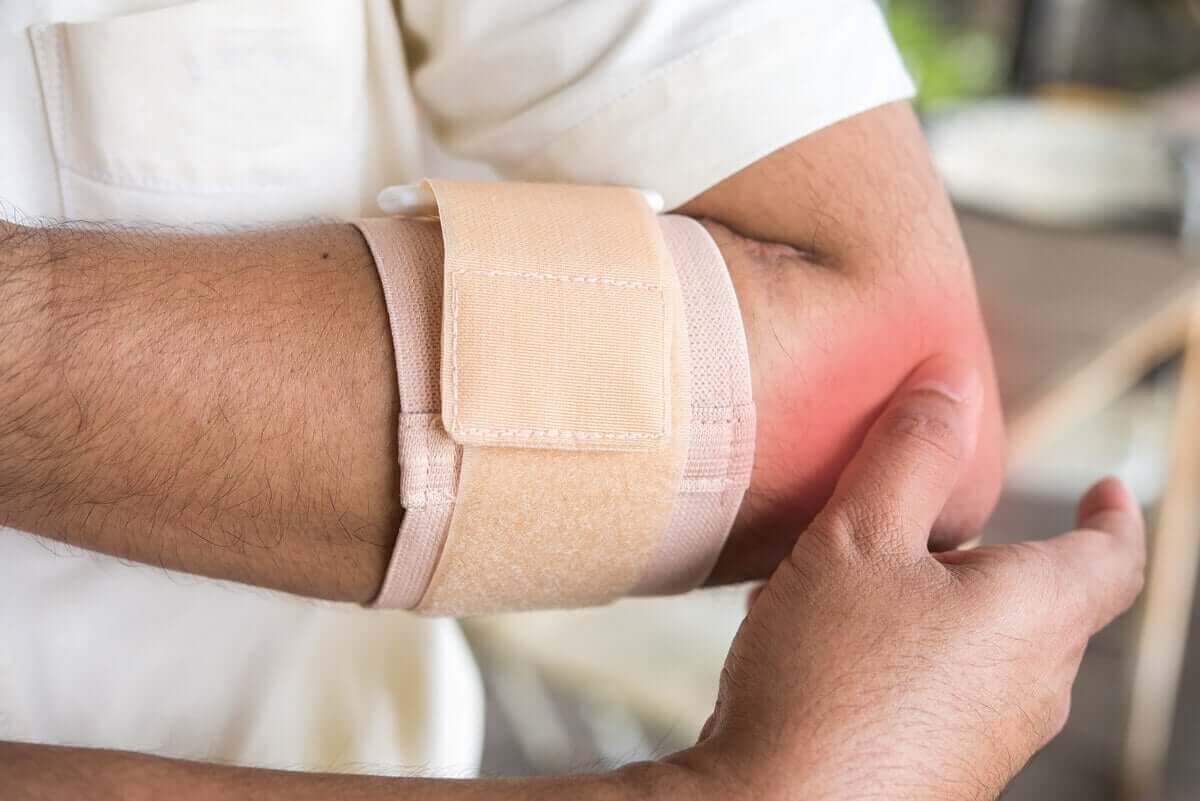 Immobilisatie van het ellebooggewricht