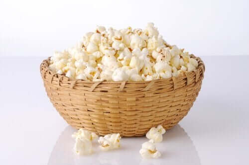 Waar of niet waar: kom je van popcorn aan?