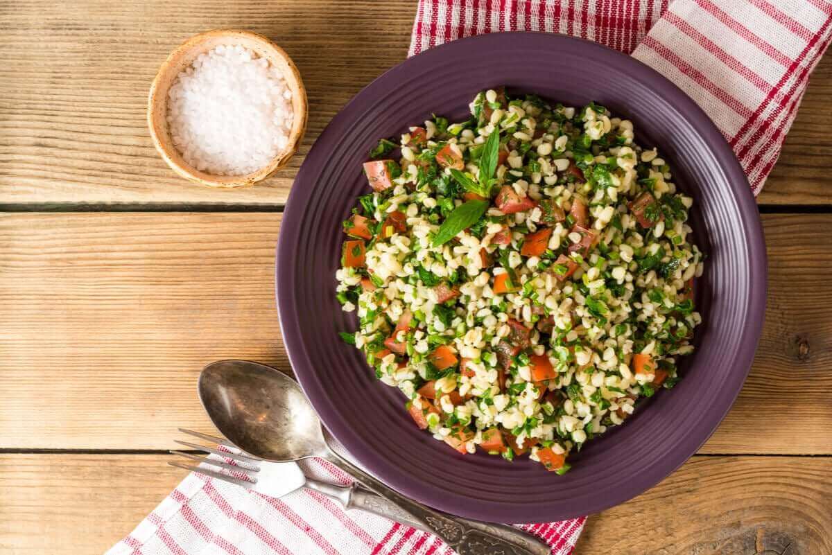 Salade met bulgur