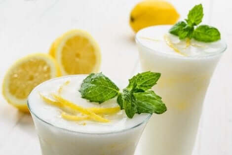 Citroencrème eggnog