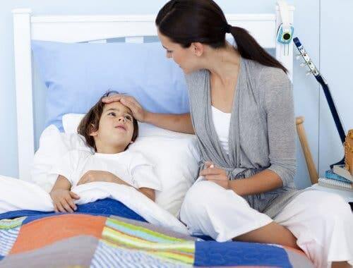 Kind heeft moeite met ademhalen
