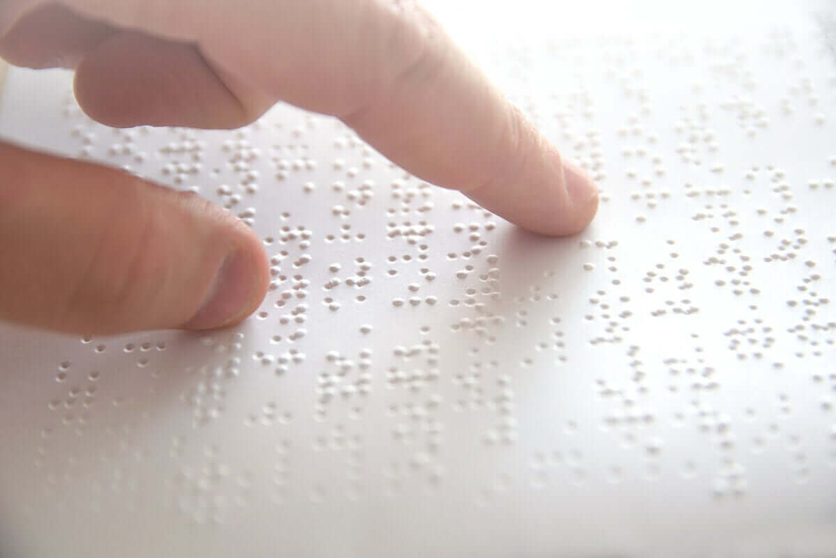 Braille is een hulpmiddel voor blinde mensen