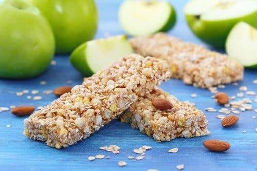 Energierepen met noten