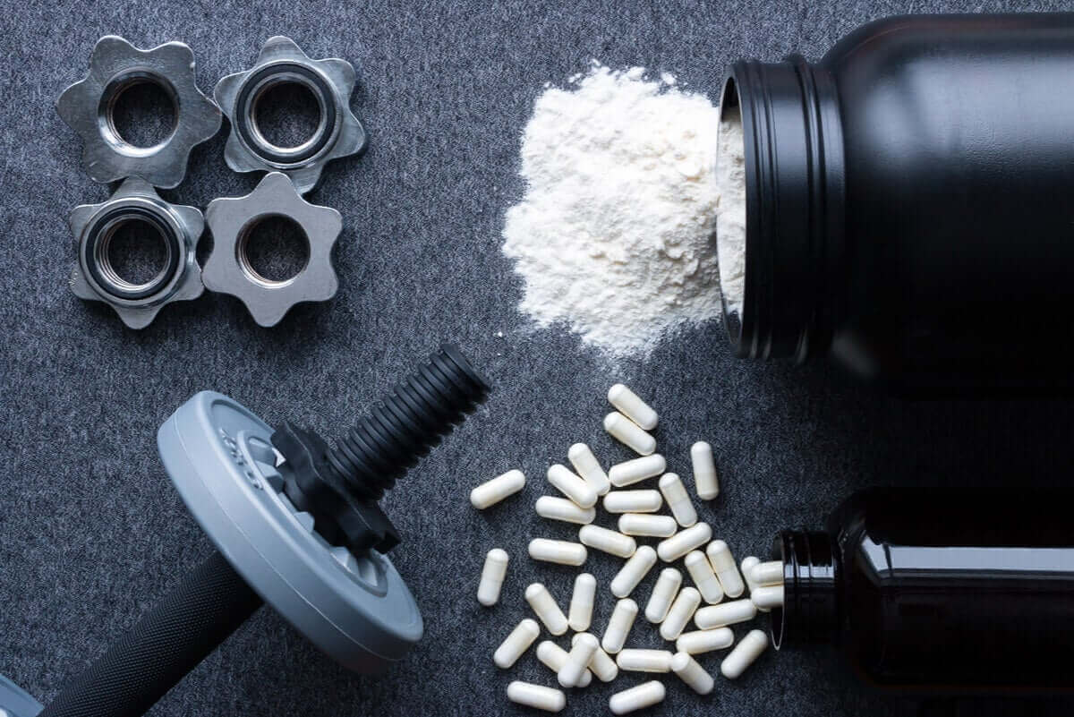 Creatine in poedervorm en capsules
