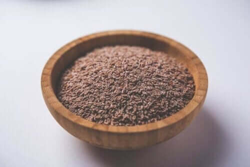 Schaaltje met psyllium