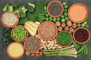 Bronnen van eiwitten in een veganistisch dieet