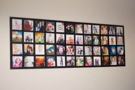 Unieke decoraties met foto's zoals een collage