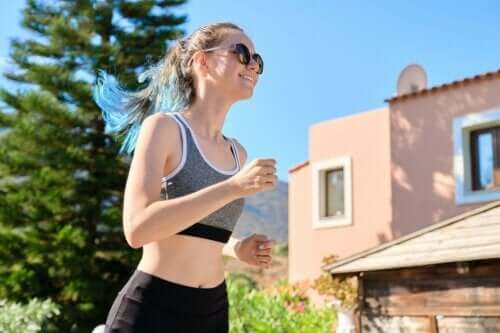 Gezonde gewoonten bij tieners zoals joggen