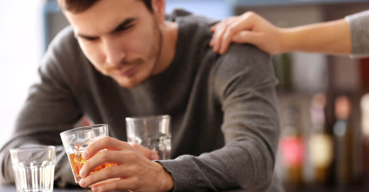 Alcoholist krijgt steun van partner