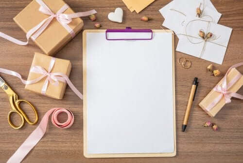 Notitieblok voor een concept