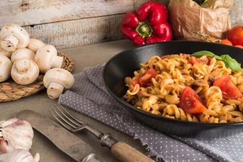 Pasta met tonijn uit blik