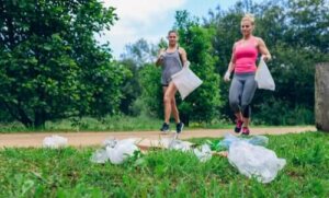 Plogging: sporten met zorg voor het milieu