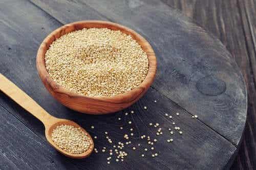 Een schaaltje quinoa