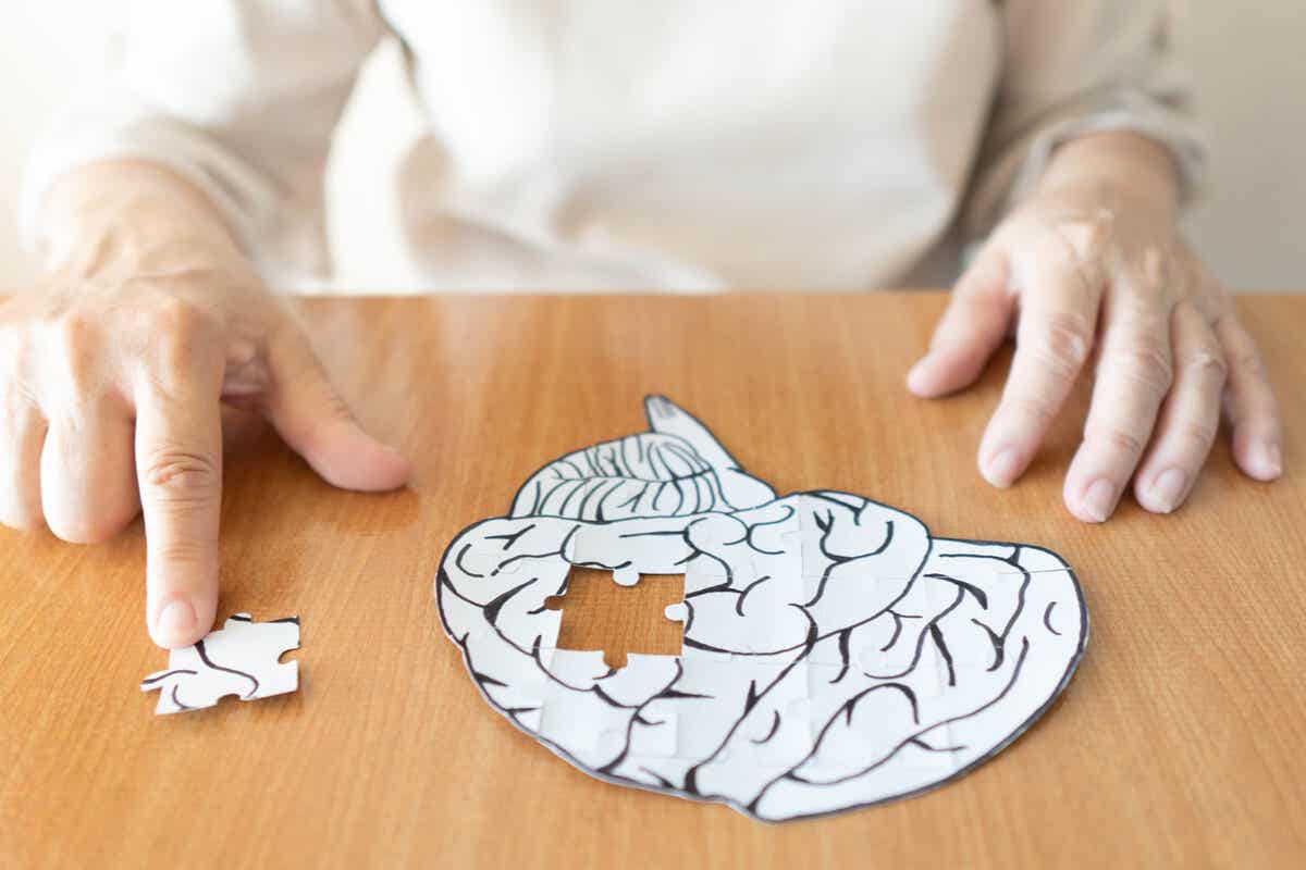 Puzzel van afbeelding van hersenen