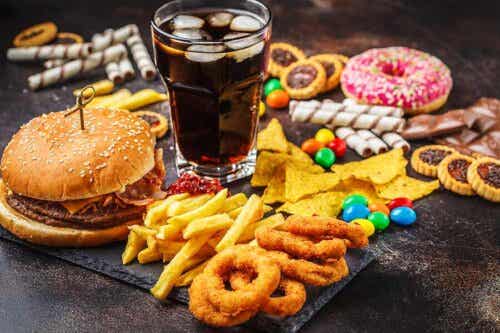 Snoep en fastfood