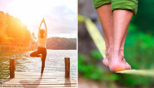 Yoga en koorddansen