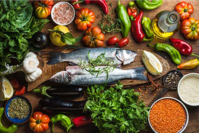 Voedingsmiddelen uit het mediterrane dieet