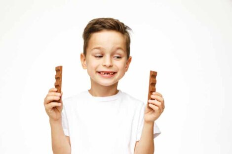 Is het veilig voor kinderen om chocolade te eten?