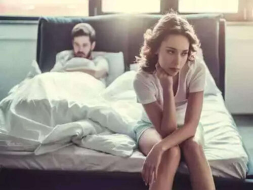 Man en vrouw op bed