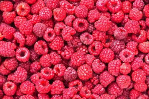 Een heleboel frambozen