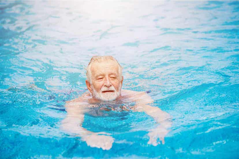 Zwemmen is ook goed voor senioren