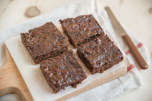 Recept voor glutenvrije brownies van zoete aardappel