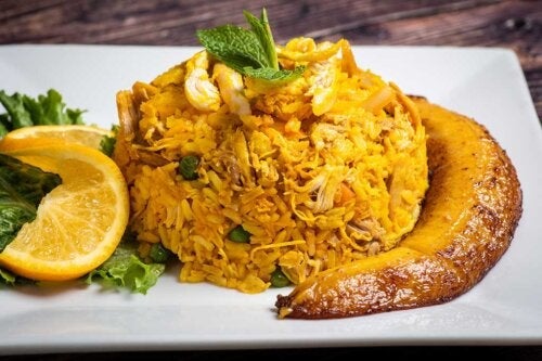 Columbiaanse rijst met kip: gezond, smakelijk en zuinig