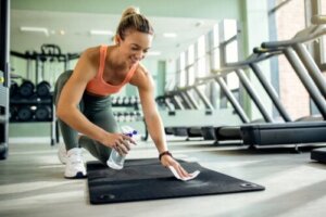 Huidinfecties voorkomen in de sportschool