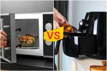 Airfryer of magnetron: wat is gezonder voor het verwarmen van voedsel?