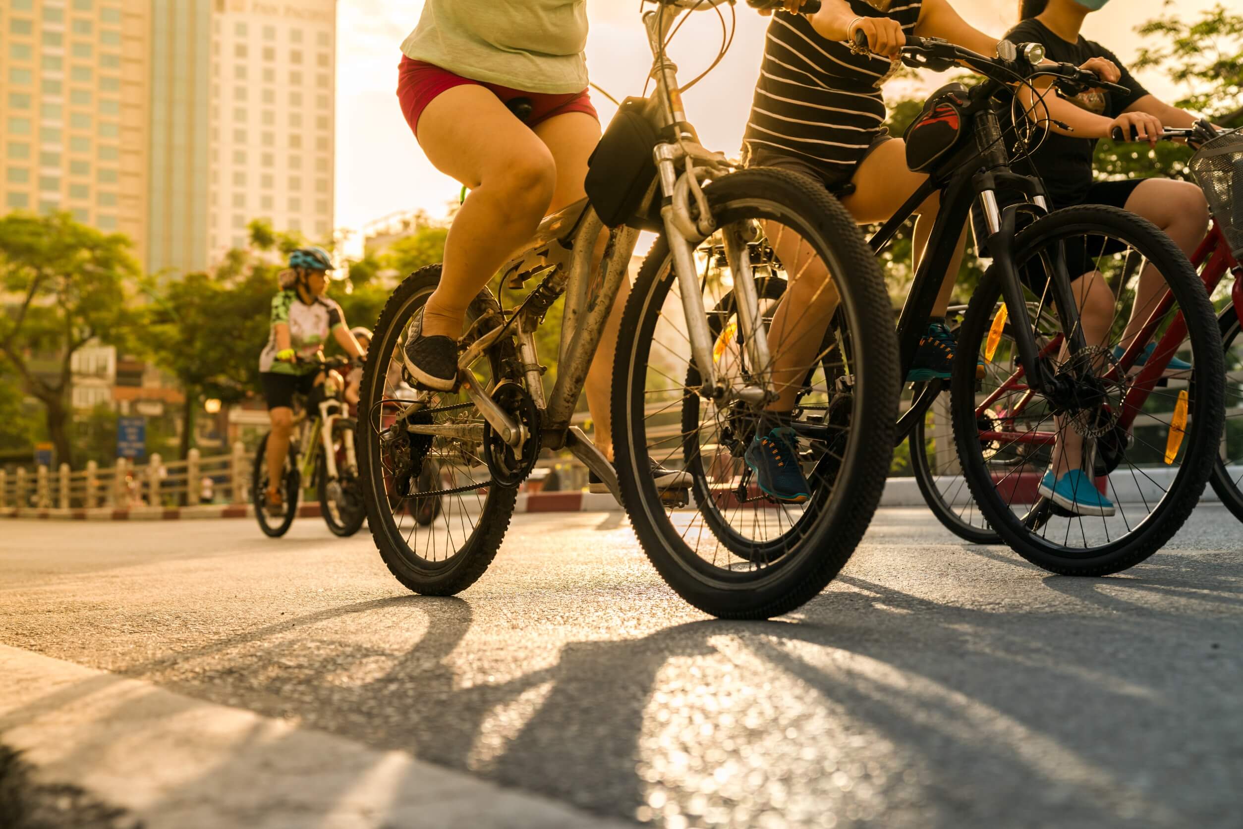 Fietsen in de stad